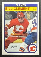 1982-83 O-Pee-Chee OPC Hockey - #44 Bill Clement - Calgary Flames