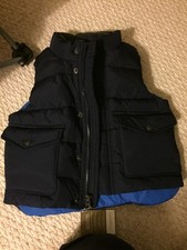 NWT GAP ColdControl Max puffer vest Warmest Primaloft True Indigo- 18-24 Mo