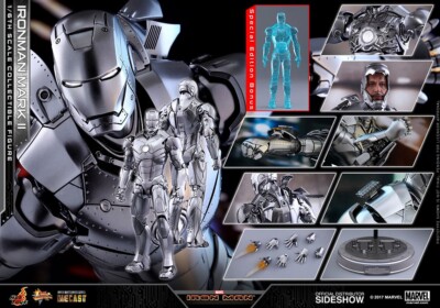 Hot Toys Iron Man Mark II Diecast Sideshow Exclusive MMS431-D20 1