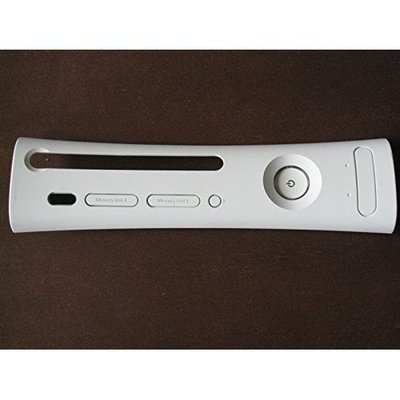 Original OEM Offiziell Microsoft Xbox 360 Weiß Frontblende Sehr Gut 9Z