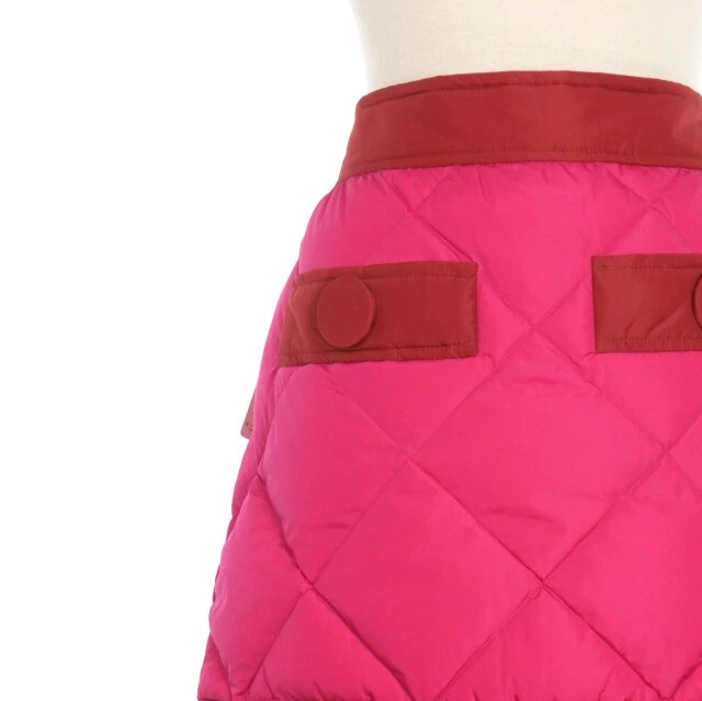 Falda acolchada de plumón Dsquared2 para mujer talla 38 rosa intenso Japón 22AW S72MA0910 Foto 3 de 4