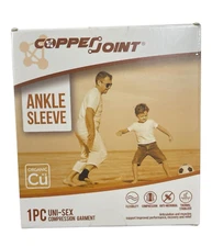 CopperJoint Ankle Compression Sleeve - High Performance/Breathable - Large -1 pc