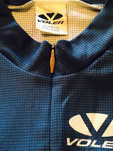 Voler Radtrikot Herren Große L Blau Weiß Informatica - Bild 9 von 9