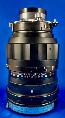 Mamiya Sekor 150mm f/5.6 Lens w/hood for Super 23 Press, nice