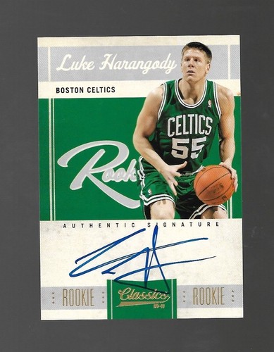 2010-11 Panini Classics Luke Harangody RC Auto #517/699