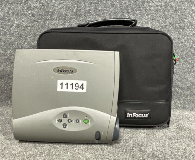 InFocus LP330 Digital Projector w/ Case For Parts Only