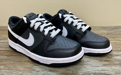 black and white dunks 5y