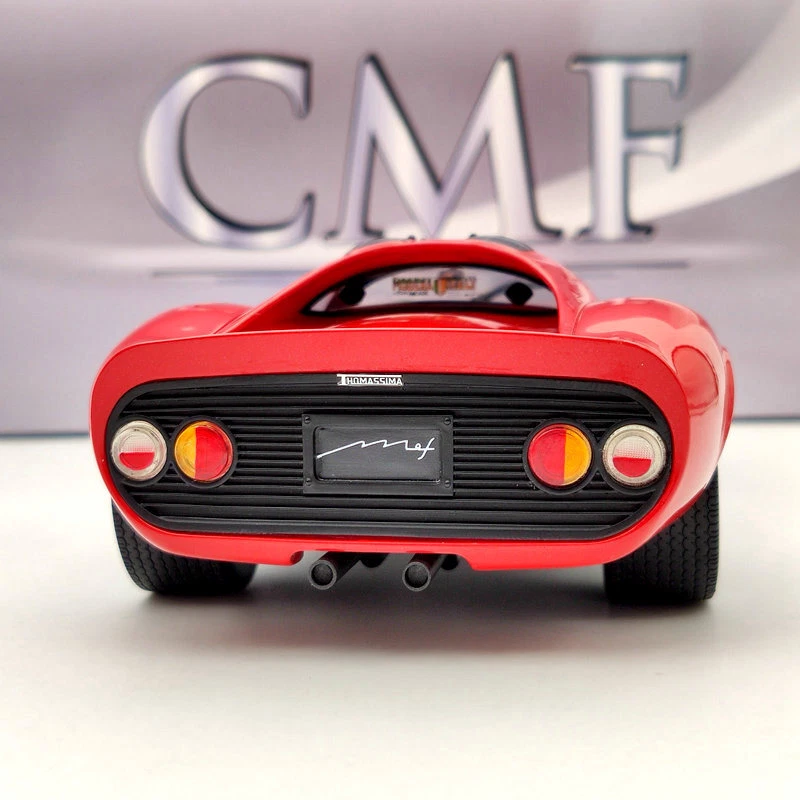 CMF 1:18 Ferrari Thomassima III 1969 Red CMF18145 Resin Limited Collection - Photo 4/4