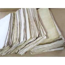 100 Coffee Dyed 8.5"x14" Papers, Hand Dyed Papers, Junk Journal Supply