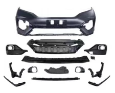For 15-20 Honda Fit GK5 Hatchback Modification Primed Front Bumper Cover kit