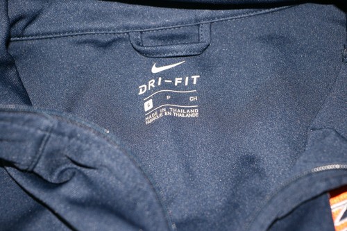 Nike Dri-Fit The Benjamin School Basketball Full Zip Blue Jacket Size S - Picture 7 of 10