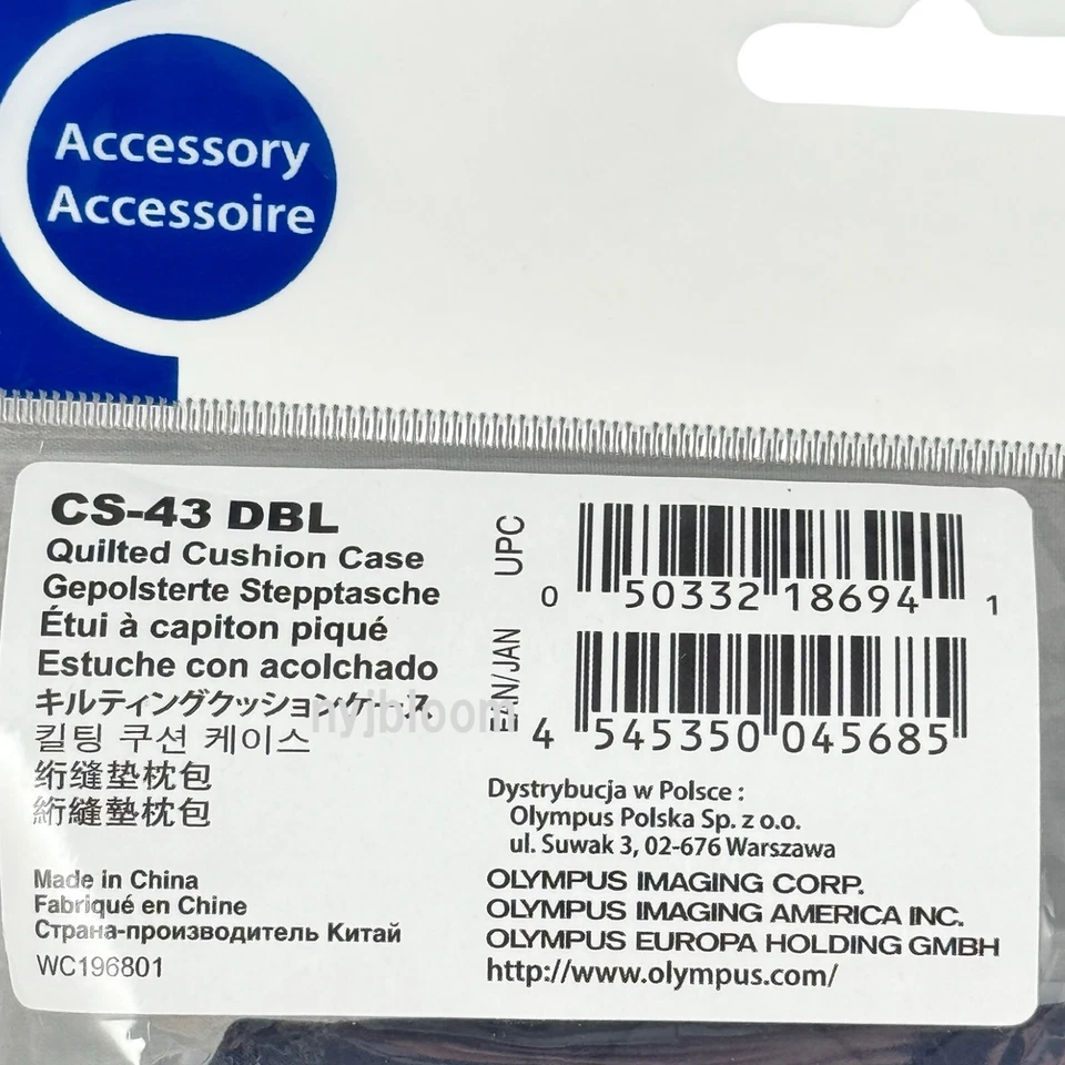 Nuevo OM SYSTEM (OLYMPUS) CS-43 Cojín Acolchado Cámara/Funda de Lente Foto 3 de 4