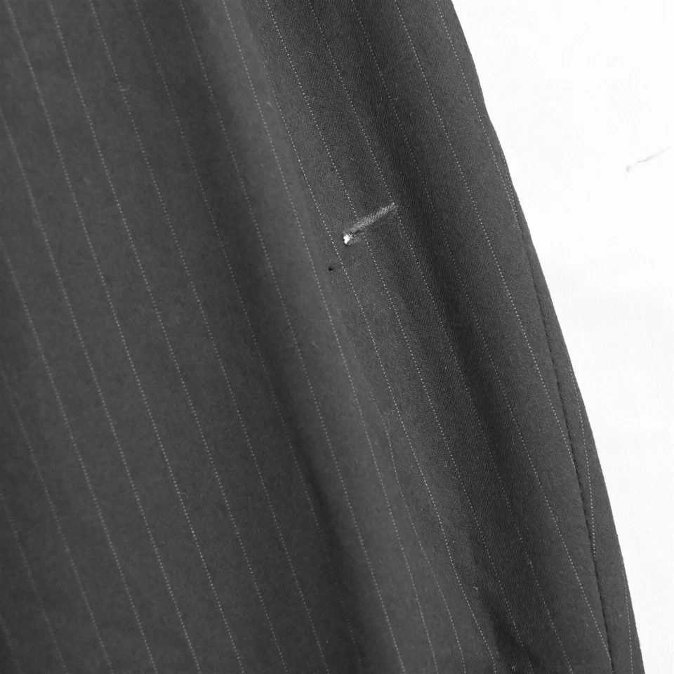 Van Heusen 42R 38x30 Brown Striped Mens Jacket Pants Suit - Image 3 of 4