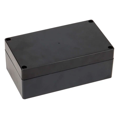 Caja de conexiones eléctricas hágalo usted mismo recinto de proyecto de plástico negro impermeable 2 piezas EE. UU. - Imagen 11 de 25