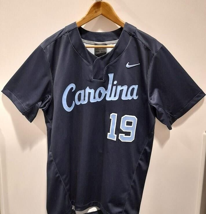 Nike UNC North Carolina Tar Heels Baseball Jersey Men's Size L