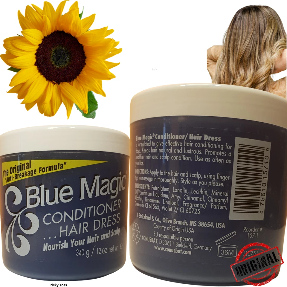 Blue Magic Conditioner Hair Dress Anti-Breakage Formula 340g - Bild 3 von 3