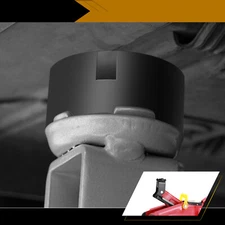 Universal Jack Pad Disk Floor Jacks Pinch Weld Rail Adapter Jackpad Rubber