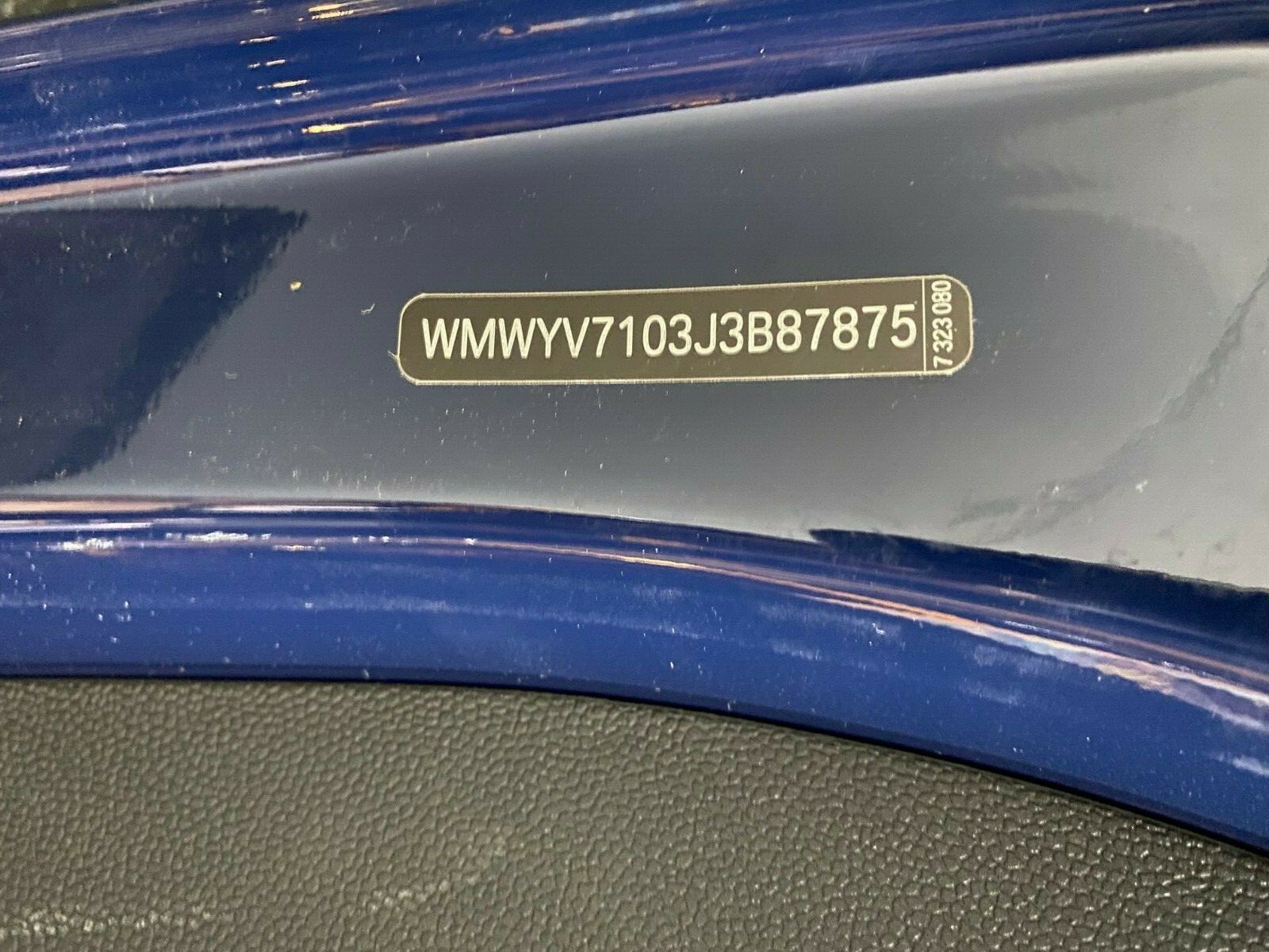 Original MINI Cooper F60 & LCI Heckklappe C24 Lapisluxury Blue 