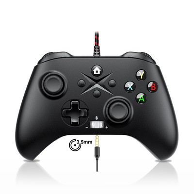 2025Neu Wired Controller Gamepad für Windows 7/10/11 Steam IOS /PC -Schwarz