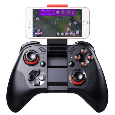 MOCUTE-054 Portable Bluetooth Wireless Game Controller with Phone Clip, for Andr