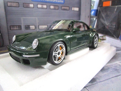 PORSCHE 964 Ruf 911 Turbo CTR Green Bird 2017 irish grün Tuning Almost Real 1:18