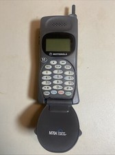Vintage Motorola M70A Flip Cell Phone FOR PARTS 1998 Micro Digital