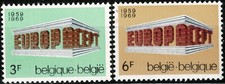 BELGIQUE 1969 CEPT EUROPA  YT n° 1489 et 1490  Neufs ★★ luxe / MNH