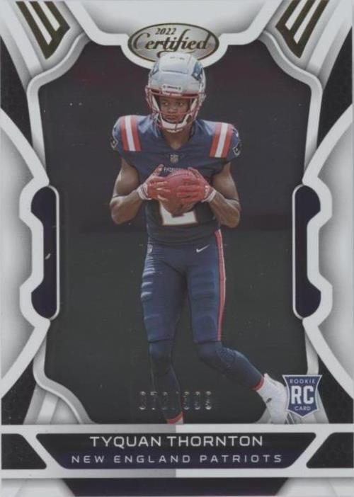 2022 Panini Certified Tyquan Thornton #128 - 1 of 2