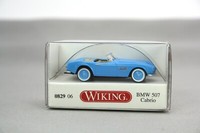 Wiking H0 1:87 Automodell Bmw 507 Cabrio Blau 0829 06 Nos Neu Ovp
