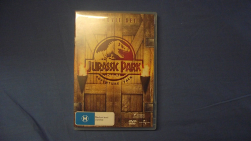 Juego de 3 películas de Jurassic Park DVD trilogía 1 2 3 R2,4 - Imagen 1 de 4