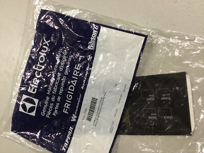 Oven Clock Overlay Pad 316419141 for Electrolux Frigidaire ERC Range Control