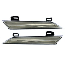 LABLT Headlight Reflector Panels For Nissan Murano 2009-2014 Dark Gray LH+RH