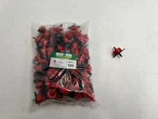 (Pack of 100) Wade Rain Genuine OEM PC16 Irrigation Sprinkler Dripper - Red