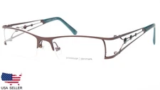 NEW PRODESIGN DENMARK 5127 c.5021 BROWN EYEGLASSES FRAME 50-17-135 B28mm Japan