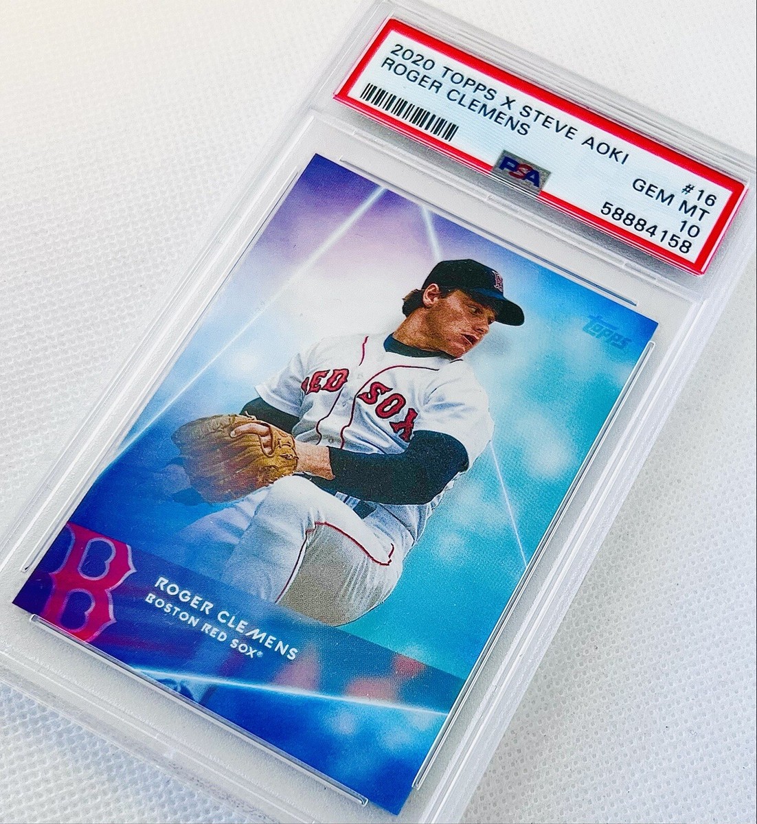 2020 Topps X Steve Aoki Collab Roger Clemens #16 Low Pop Limited