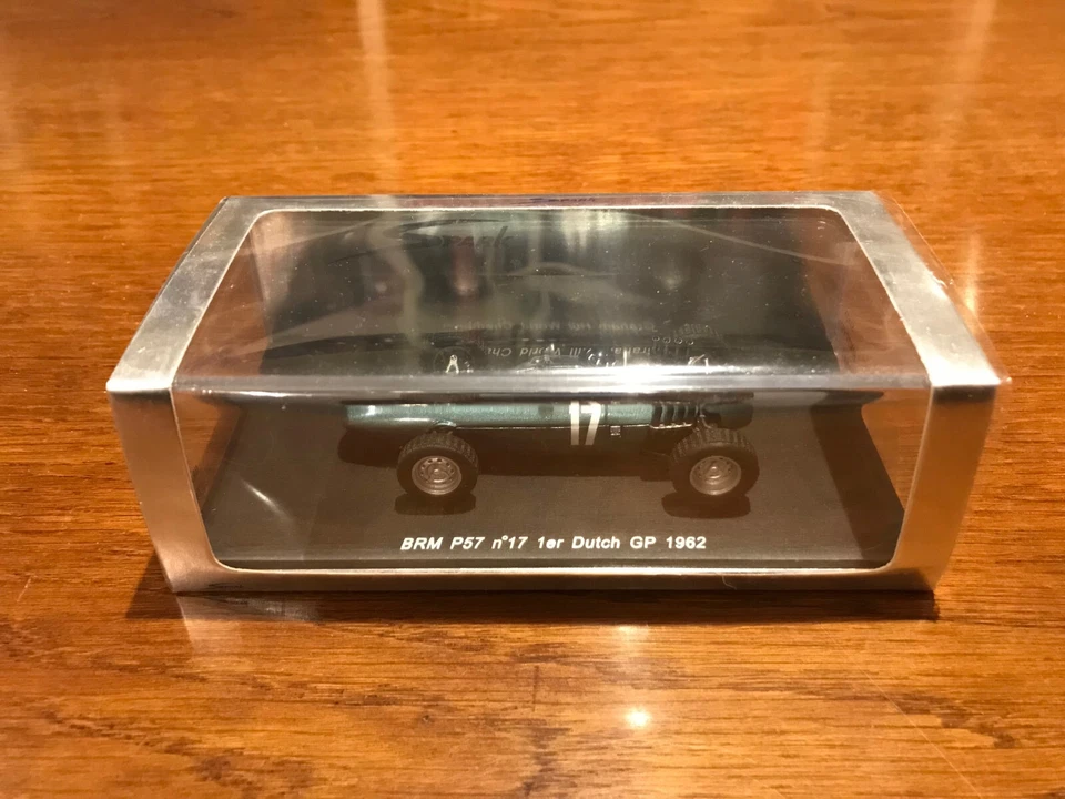 BRM P57 Winner Dutch GP 1962 Graham Hill F1 World Champion Spark 1/43 S1625 - Immagine 2 di 2