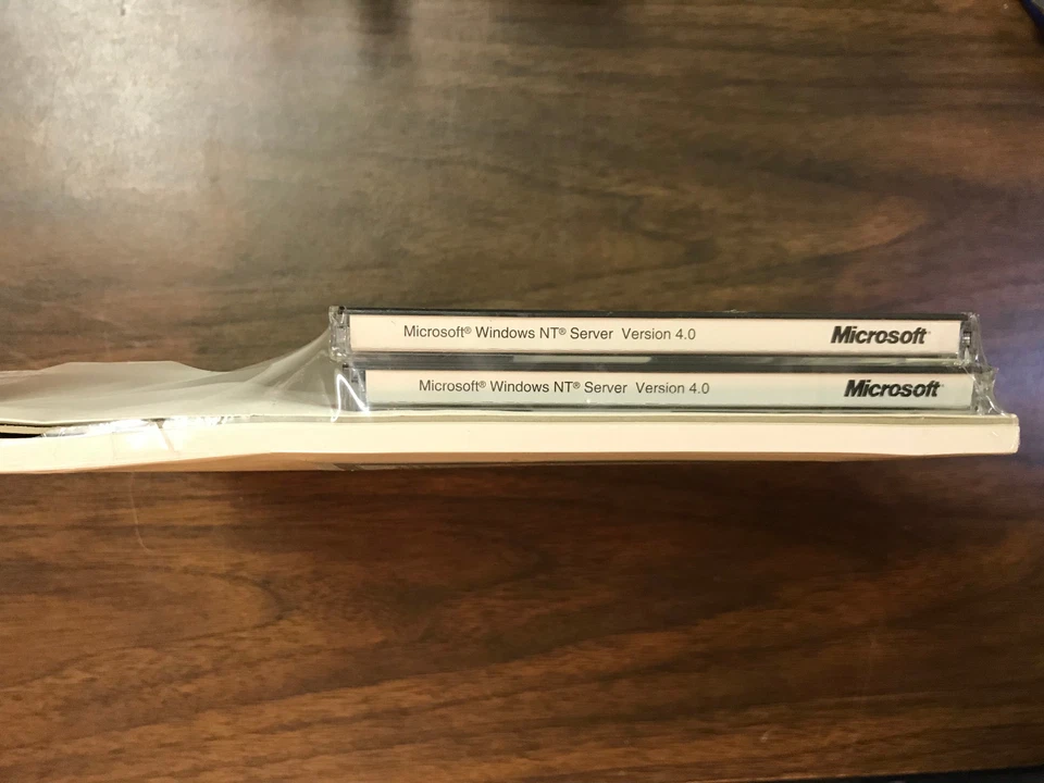 Microsoft Windows NT Server Full OS Japanese V4.0 on CD and Manual New - Image 4 of 4