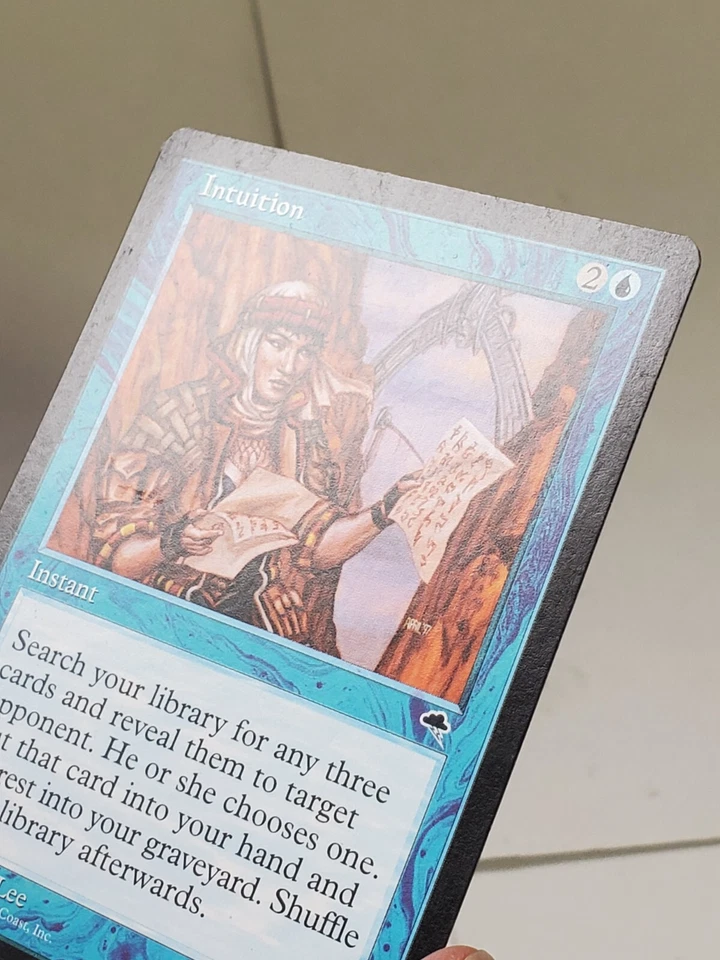 MTG Intuition English TE Tempest MT/NM - Image 3 of 4