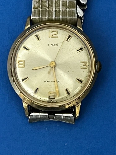 Vintage 1969 Timex Marlin Series Mechanic Men's Watch 2024 2469