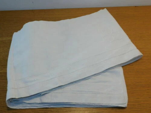 Textiles anciens Art déco draps en lin