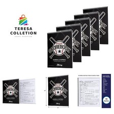 Baseball Softball Scorebook - 35 Games Score Book - Score Keeping Book for ...