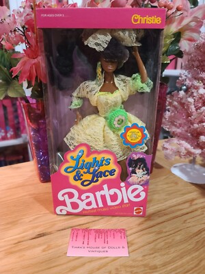 NEW! 1990 LIGHTS & LACE CHRISTIE BARBIE! HOTTEST MUSIC VIDEO STAR