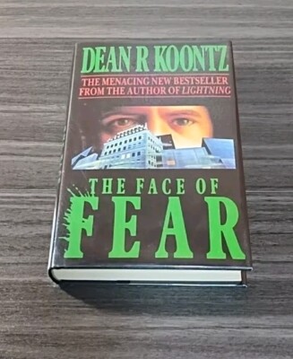 The Face of Fear Dean Koontz UK Headline HC Dust Jacket K R Dwyer Pseudonym