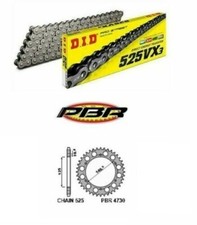 Kit/Couronne Benelli TRK/502X 500 2017 2020 DID Transmission PBR Pour Moto