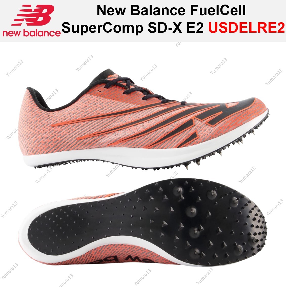 New Balance FuelCell SuperComp SD-X E2 USDELRE2 Men's Size New Balance FuelCell SuperComp SD-X E2 USDELRE2 Men's Size