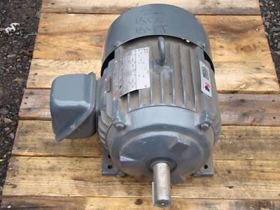 US Motors Nidec 2HP Motor 203-230/460V 1175RPM D661 6206-2ZJ/C3