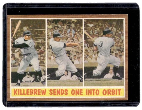 Topps Harmon Killebrew Baseball 1962 Season Sports Trading Cards & Accessories