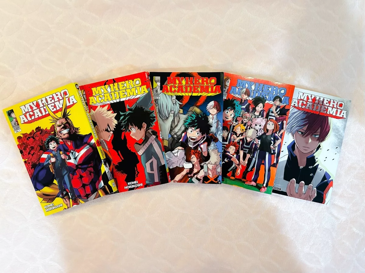 Kit Mangá My Hero Academia (boku No Hero!!) Volumes 1 Ao 5