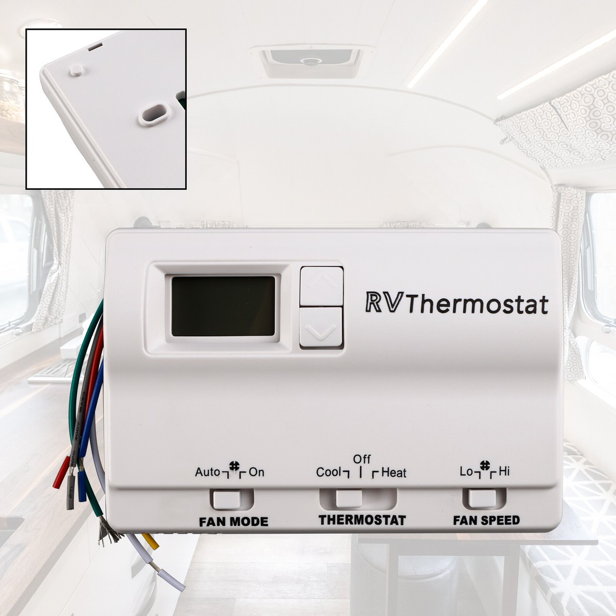 Heat/Cool Digital Thermostat Replacement Compatible with