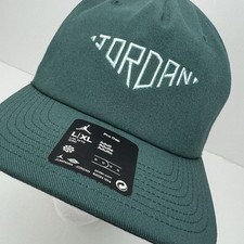 NIKE JORDAN Unstructured Pro Cap Snapback Adult Unisex L/XL Green FZ2021-366